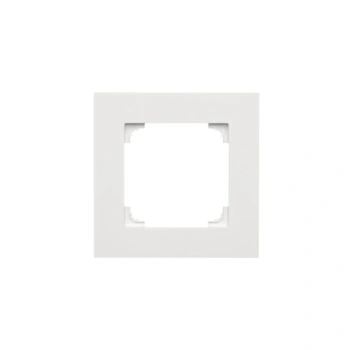 Simon55 Ramka 1-krotna, biały mat