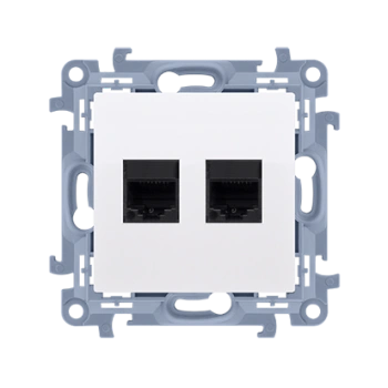 Gniazdo komputerowe podwójne RJ45 Simon10