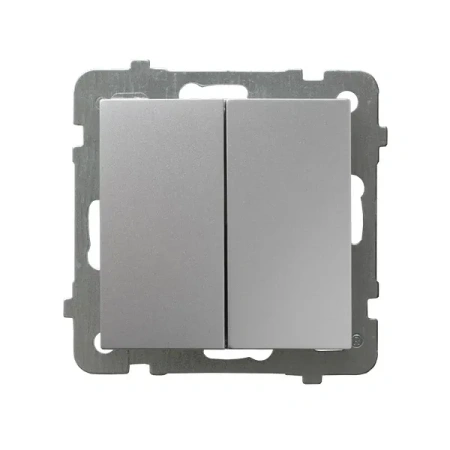 Łącznik świecznikowy ASM, srebrny