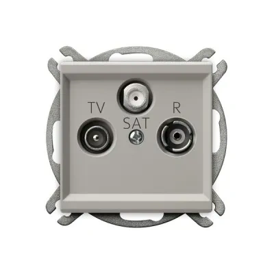 Gniazdo RTV-SAT końcowe SONATA KASZMIR