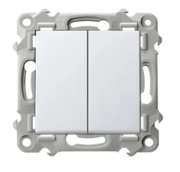 SZAFIR Łącznik podwójny schodowy biały