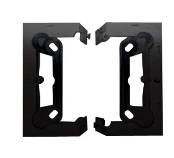 Simon10 Puszka natynkowa pojedyncza czarny mat