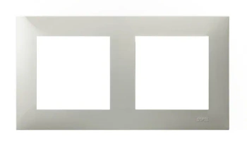 SZAFIR Ramka podwójna kaszmirowy beż