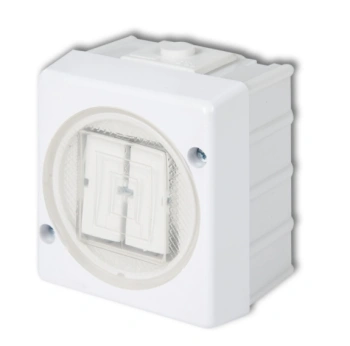 Łącznik hermetyczny świecznikowy SENIOR, biały