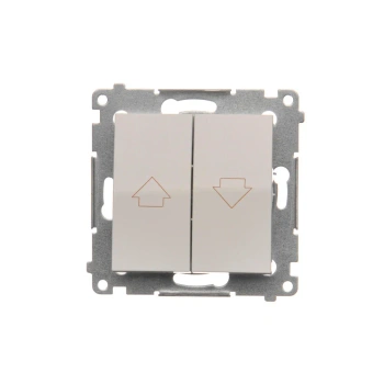 Przycisk żaluzjowy Simon54, biały