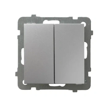 Łącznik świecznikowy ASM, srebrny