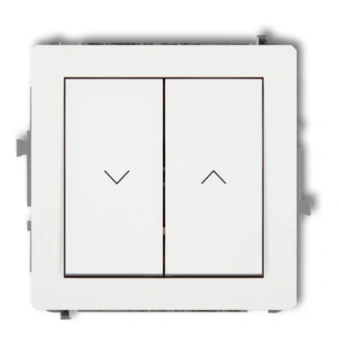 Mechanizm łącznika zwierny żaluzjowego biały DECO