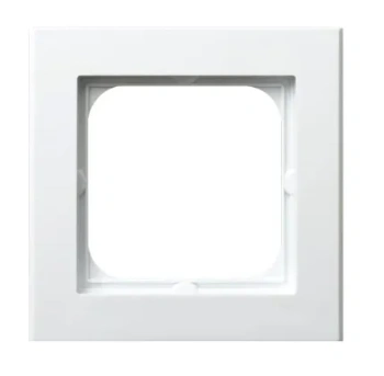 Ramka pojedyncza SONATA BIAŁY MAT