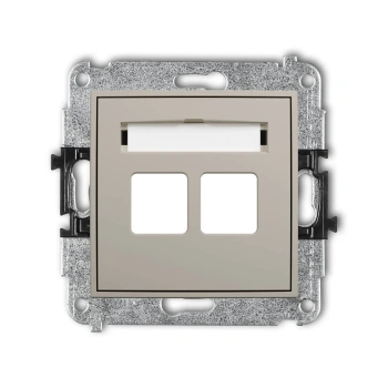 MINI Mech.gniazda multimed.podw.bez modułu taupe