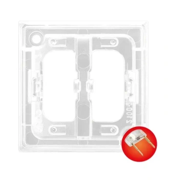 Zespół podświetlenia led czerwony ZP-2UC