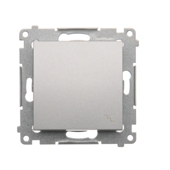 Łącznik schodowy Simon54, srebrny mat