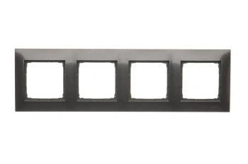 Ramka 4-krotna uniwersalna Simon54 Premium, antracy