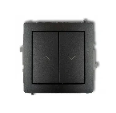 DECO Mechanizm łącznika zwierny żaluzjowego grafit