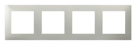 SZAFIR Ramka poczwórna kaszmirowy beż