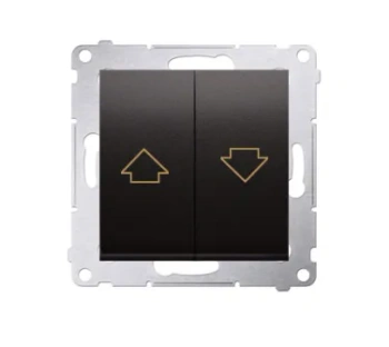 Simon54 Przycisk roletowy 10AX antracyt