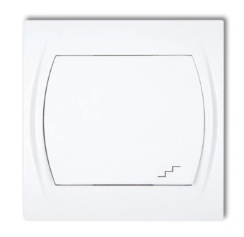 Łącznik schodowy LOGO biały