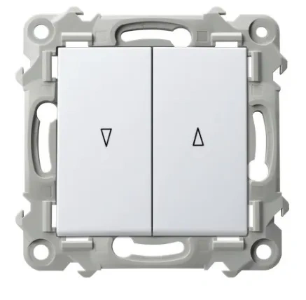 SZAFIR Łącznik żaluzjowy zwierny biały