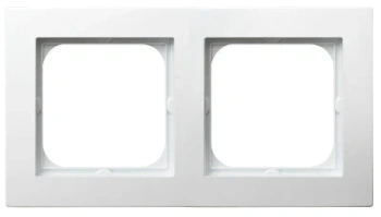 Ramka podwójna AS BIAŁY