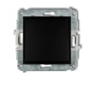 MINI Przycisk jednobiegunowy czarny mat 12MWP-4.1