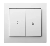 Łącznik żaluzjowy 10A/250~ IP20 Kier, biały