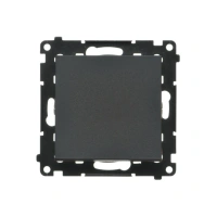 Simon55 Łącznik krzyżowy 10AX bez piktogramów czarny mat