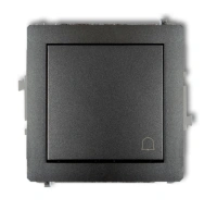 Mechanizm łącznika zwierny dzwonek grafitowy DECO