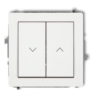 Mechanizm łącznika zwierny żaluzjowego biały DECO