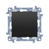 Simon10 Przycisk bez pikt.10AX szybkozłącza czarny