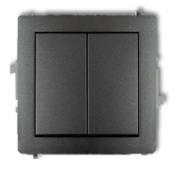 Mechanizm łącznika świeczni.grafitowy DECO