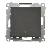 Simon55 Łącznik żaluzjowy pojedynczy 3-poz. czarny