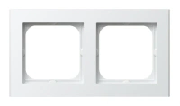 Ramka podwójna SONATA BIAŁY