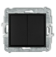 Mechanizm łącznika świecznikowego czarny mat MINI