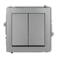 Mechanizm łącznika świeczni. srebrny metalik DECO